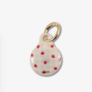 Sonix Strawberry Gingham AirTag Cover